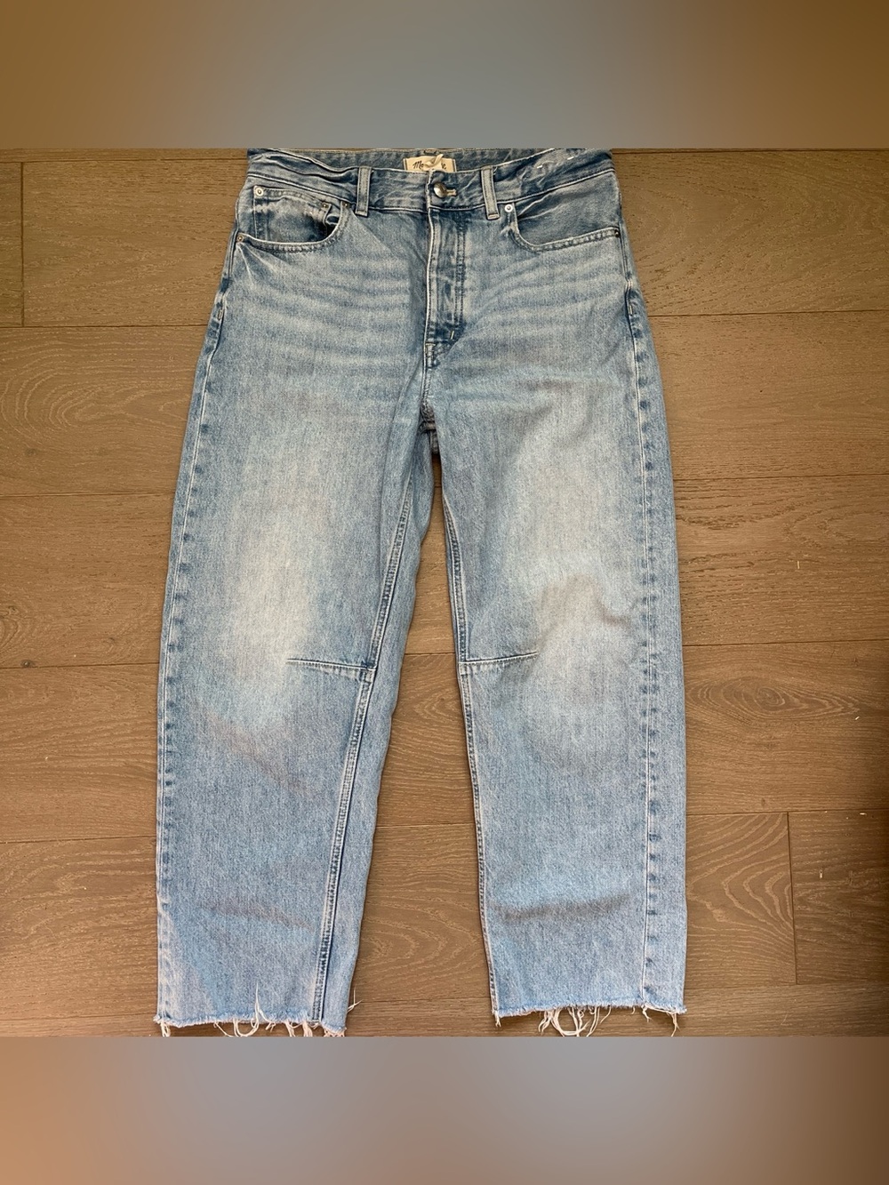 Madewell barrel leg jeans - Picture 1 of 4